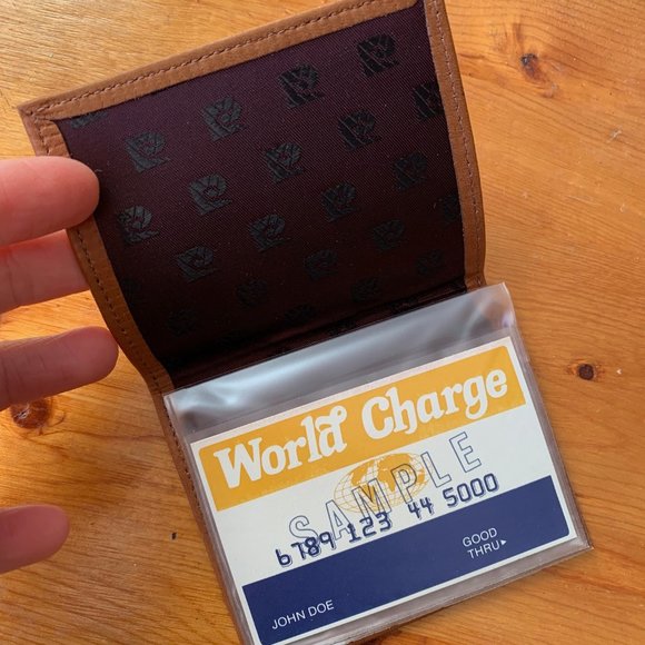 Leather wallet and credit card holder - Picture 3 of 5